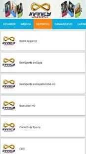 INFINITY LATINO IPTV screenshot 1