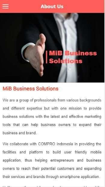 MiB App Builder screenshot 1