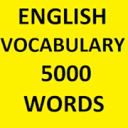 English Vocabulary 5000 Words