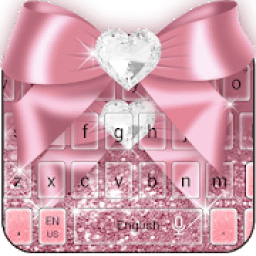 ikon Pink Bow Keyboard