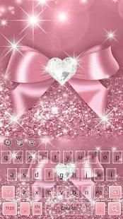 Pink Bow Keyboard screenshot 2