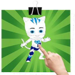 Drawing and Coloring Pyj Masks icon