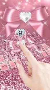 Pink Bow Keyboard screenshot 5