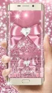 Pink Bow Keyboard screenshot 4