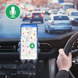 GPS Map Navigation Traffic Finder App
