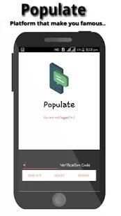 Populate : Make anything viral.. screenshot 5