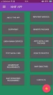 NHIF APP screenshot 2