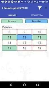 Láminas Panini 2018 screenshot 3