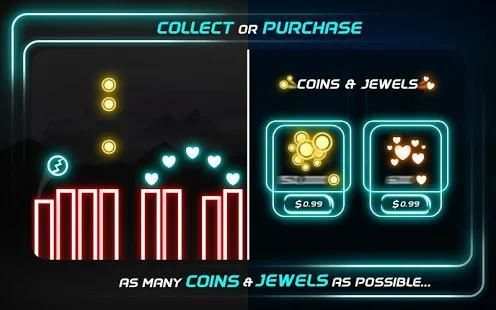 Rider Dash : Neon Ball Rush скриншот 1