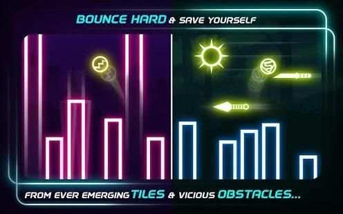 Rider Dash : Neon Ball Rush скриншот 2