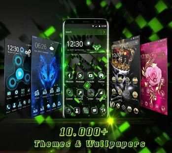 Black Tech Launcher screenshot 5