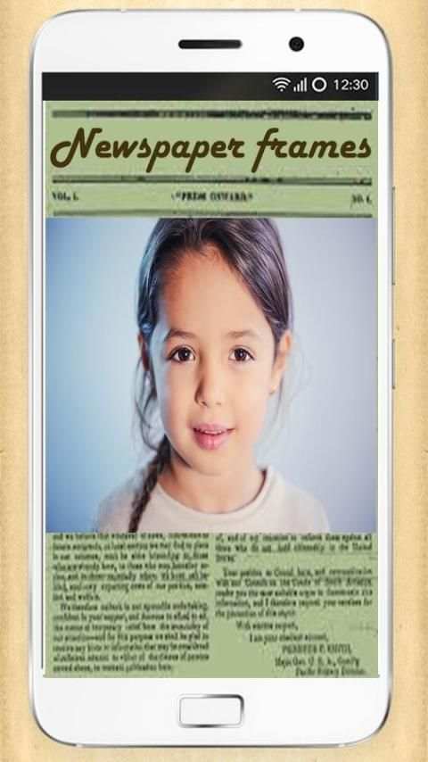 Newspaper Photo Frames – Newspaper Photo Editor screenshot 4