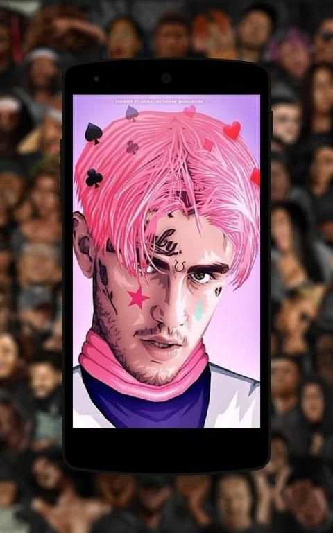 Lil-Peep Rapper Wallpaper screenshot 3