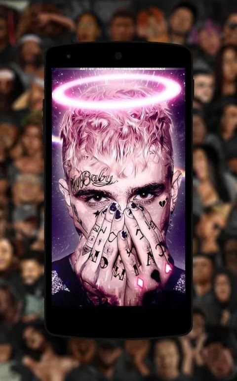 Lil-Peep Rapper Wallpaper screenshot 2