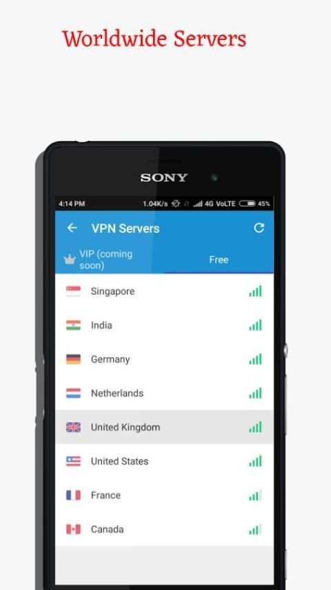 VPN MASTER-GERMANY screenshot 1