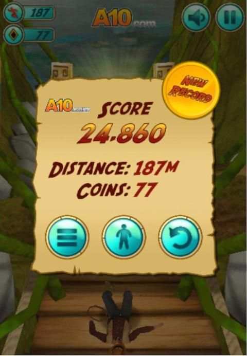 Temple Castle Run Lite 3mb screenshot 3
