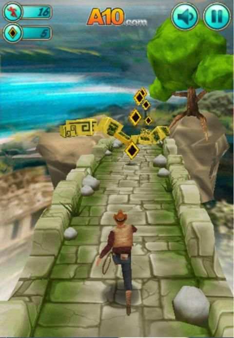 Temple Castle Run Lite 3mb screenshot 4