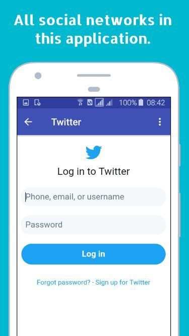 Messenger - All Social Network In One Application screenshot 1
