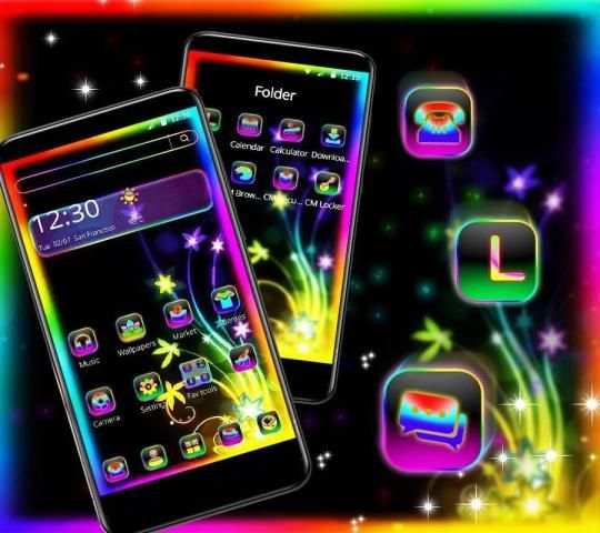 Sparkling Border Light Theme screenshot 3