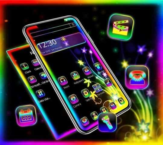 Sparkling Border Light Theme स्क्रीनशॉट 2