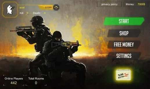 Mobile Online Hunter Strike Battle Game screenshot 8