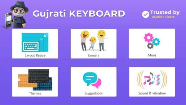 Gujarati Keyboard 2020 : Gujarati Typing Keypad स्क्रीनशॉट 6