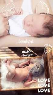Baby Photo Stickers Free स्क्रीनशॉट 6