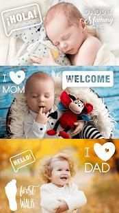Baby Photo Stickers Free स्क्रीनशॉट 2