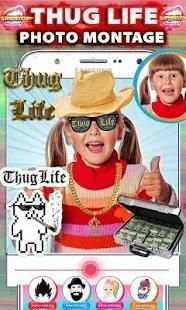 Thug Life Photo Montage स्क्रीनशॉट 4