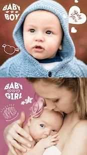 Baby Photo Stickers Free स्क्रीनशॉट 4