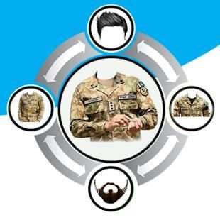 Pak Army Suit 2018 : Uniform Photo Editor screenshot 1
