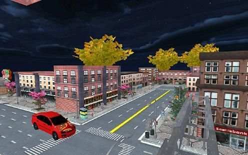 City Pizza Delivery Car Drive screenshot 5