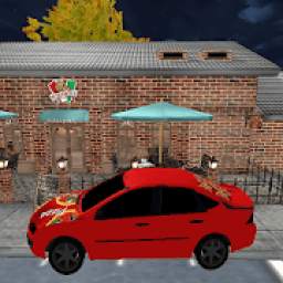 City Pizza Delivery Car Drive 1.0
