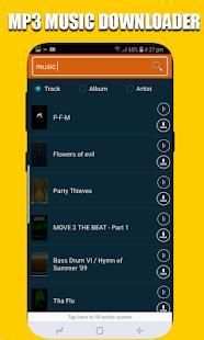 New mp3 music downloader - free music app & player स्क्रीनशॉट 3