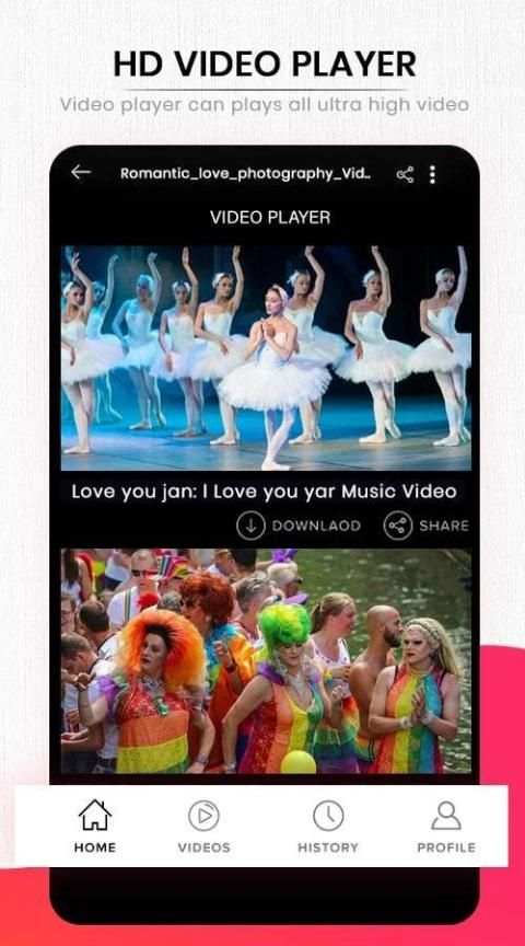 HD Video Player 2020 screenshot 1