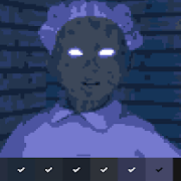 ikon Horror Coloring by Numbers with Granny and Friends