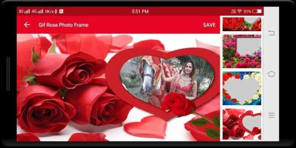 Rose Gif Photo Frame 2018 & Animated Photo Maker screenshot 5