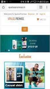 Vpulse promise online shopping app screenshot 4