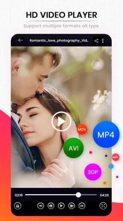 HD Video Player 2020 स्क्रीनशॉट 5