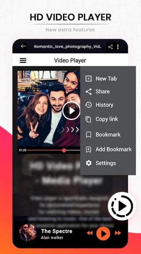 HD Video Player 2020 screenshot 2