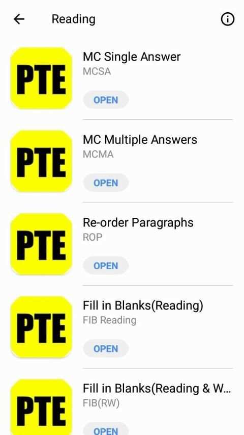 PTE Exam Material स्क्रीनशॉट 5