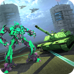 ikon US Army Tank Transform Robot - Robot Transforming