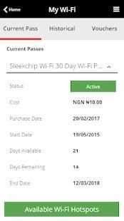 Sleek Wi-Fi App स्क्रीनशॉट 1