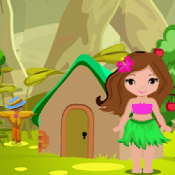 ikon Cute Wild Girl Rescue Kavi Game-361
