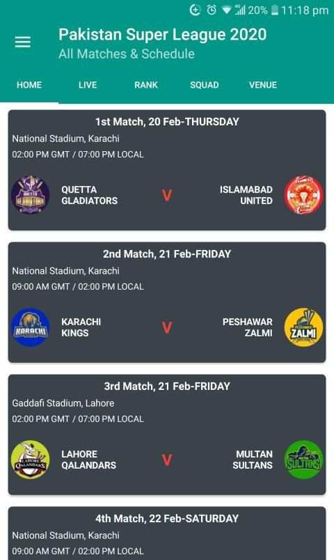 PSL 5 - Pakistan Super League 2020 screenshot 10