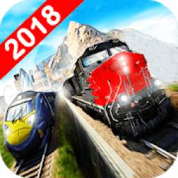 Euro Fast Train Racing Simulator 2018