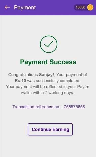 PaisaLoot - Earn Daily Real Money स्क्रीनशॉट 1