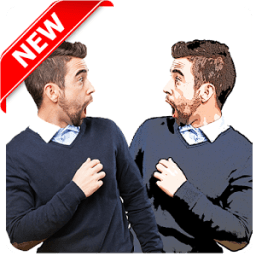 Photo cartoon camera 2018 icon