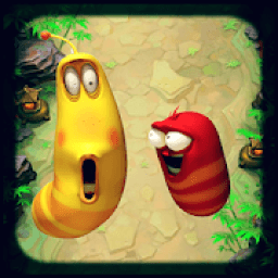 larva jumper game icon