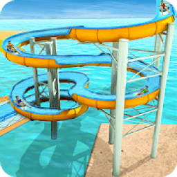 Snow Sliding Adventure 2018: Water Slide Games आइकन